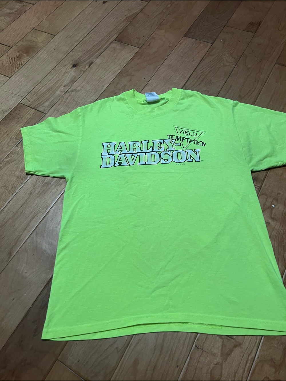 Harley-Davidson Pigeon Forge, TN Neon Lime Graphic Tee
